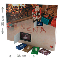 Adventskalender mit Foto drucken