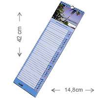 Küchenkalender gestalten drucken